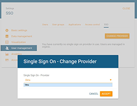 Single Sign-On mit orginio